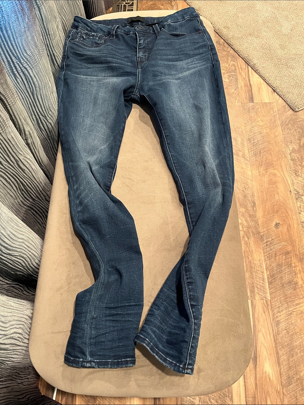 BuckleBlack Women's Dark Blue Curvy Skinny Jeans